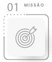 Ícone de missão em cinzento